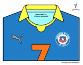 Camiseta del mundial de fútbol 2014 de Chile