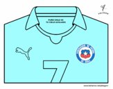 Camiseta del mundial de fútbol 2014 de Chile