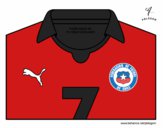 Camiseta del mundial de fútbol 2014 de Chile