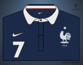 Camiseta del mundial de fútbol 2014 de Francia