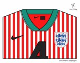 Camiseta del mundial de fútbol 2014 de Inglaterra