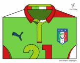 Camiseta del mundial de fútbol 2014 de Italia