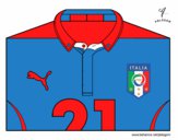 Camiseta del mundial de fútbol 2014 de Italia