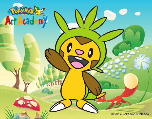 Chespin saludando