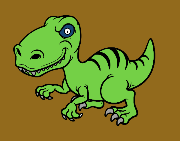 Dinosaurio velociraptor