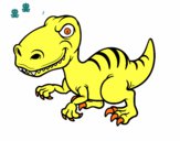 Dinosaurio velociraptor