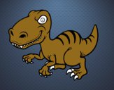 Dinosaurio velociraptor