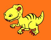 Dinosaurio velociraptor