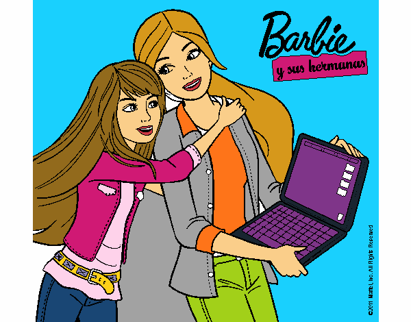 El nuevo portátil de Barbie