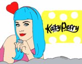 Dibujo Katy Perry pintado por vikiisr23