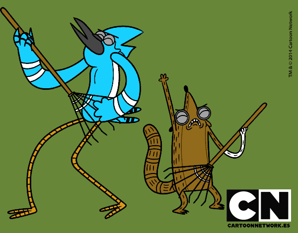 Mordecai y Rigby