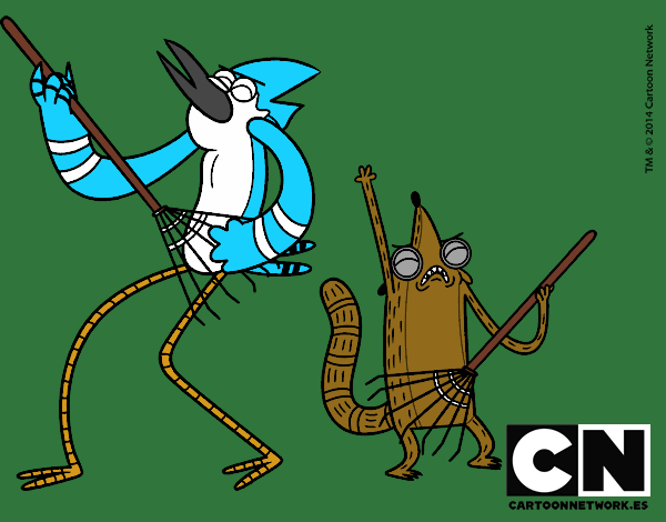 Mordecai y Rigby