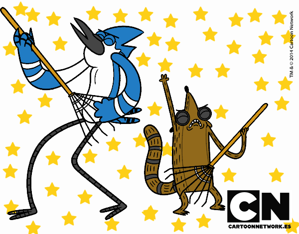 mordecai y rigby