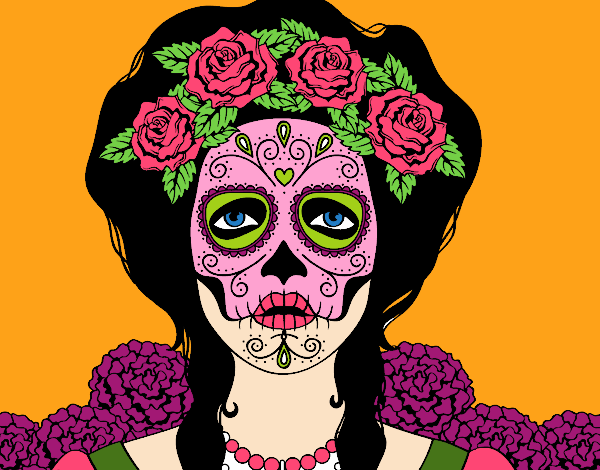 Mujer calavera mejicana