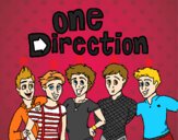 Dibujo One Direction 3 pintado por tilditus