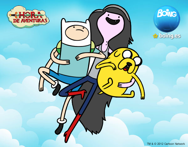 Volando con Marceline