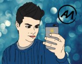 Abraham Mateo selfie