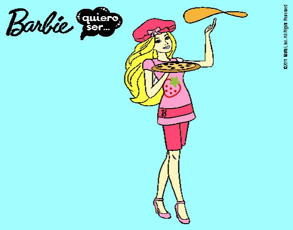 Barbie cocinera