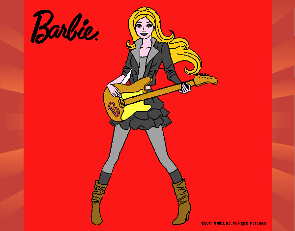 Barbie guitarrista