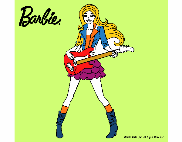 Barbie guitarrista