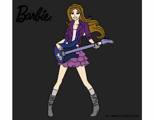 barbie gitarrista