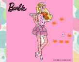 Barbie y su mascota