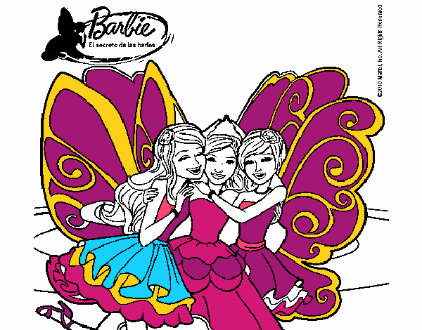 Barbie y sus amigas en hadas