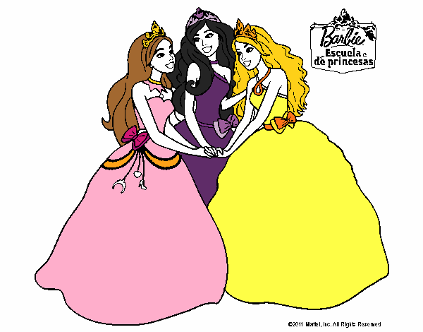 Barbie y sus amigas princesas