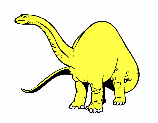 Dibujo Braquiosaurio II pintado por danire