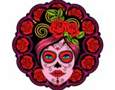 Calavera mejicana femenina