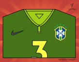 Camiseta del mundial de fútbol 2014 de Brasil