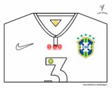 Camiseta del mundial de fútbol 2014 de Brasil