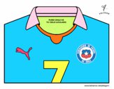 Camiseta del mundial de fútbol 2014 de Chile