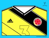 Camiseta del mundial de fútbol 2014 de Colombia