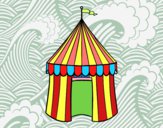 Dibujo Carpa de circo pintado por Feliu