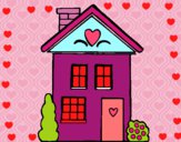 Casa con corazones