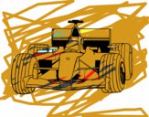 Dibujo Coche de F1 pintado por danire