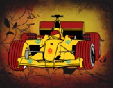 Dibujo Coche de F1 pintado por tilditus