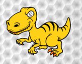 Dinosaurio velociraptor