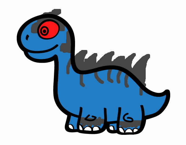 Diplodocus bebé