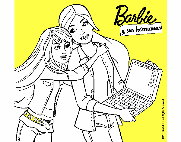 El nuevo portátil de Barbie