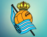 Escudo de la Real Sociedad de Fútbol