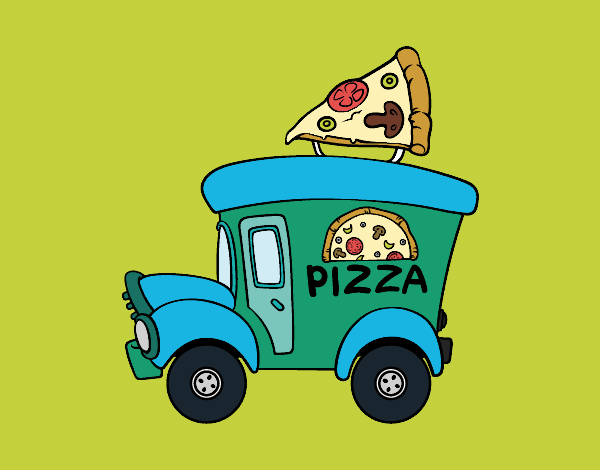 Food truck de pizza