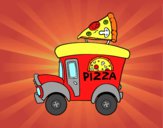 Food truck de pizza