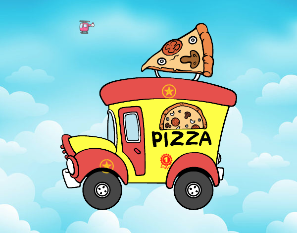 Food truck de pizza