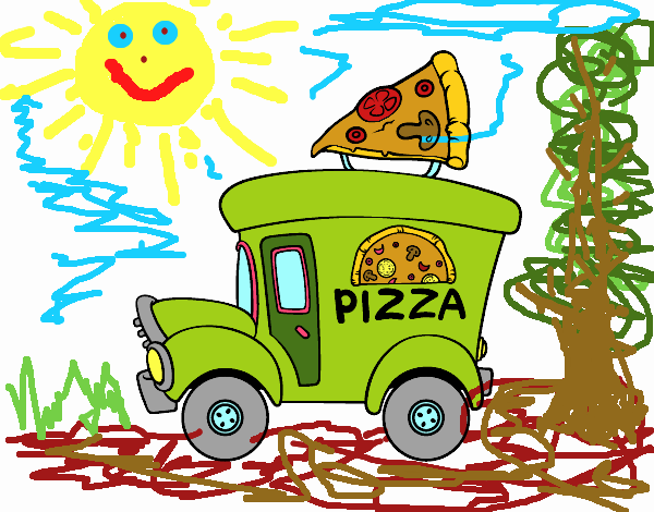 Food truck de pizza