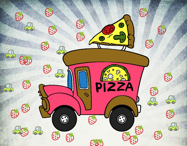 Food truck de pizza