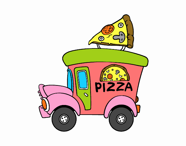 Food truck de pizza