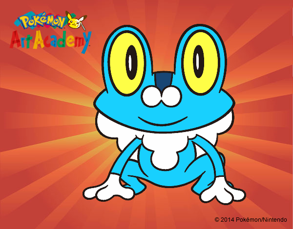 froakie dedicado a la memoria de pelusa mi mascota