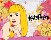 Dibujo Katy Perry pintado por esmelu